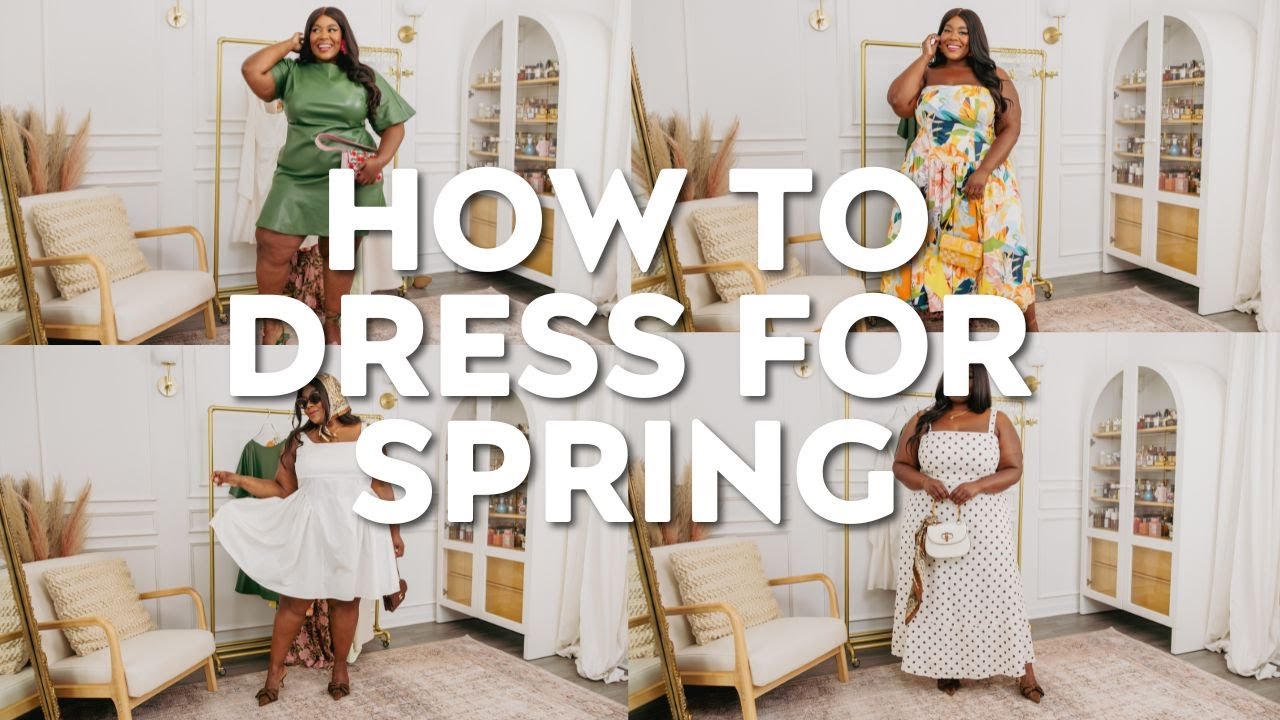 🌷 Plus Size Spring Dress HAUL & STYLING TIPS!  ✨