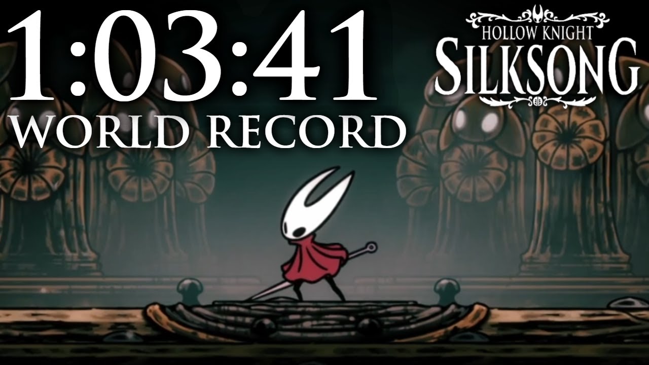 Hollow Knight: Silksong Any% Speedrun in 1:03:41 (WORLD RECORD (former))