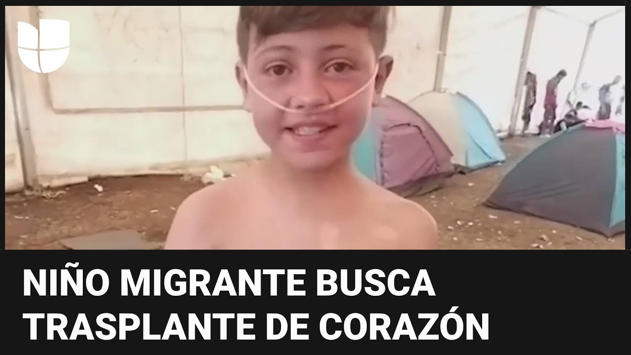 Llega a EEUU el ni&ntilde;o que camin&oacute; por siete pa&iacute;ses con ox&iacute;geno: busca un trasplante de coraz&oacute;n