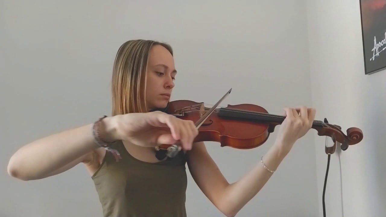 Chopin - Etude op.  25 no. 5 Violin arrangement  by Cosima Brezovski