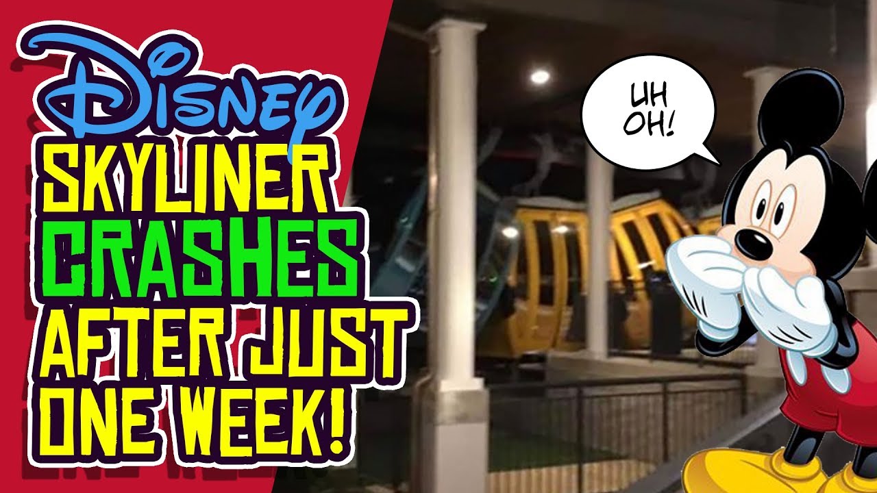 Disney Skyliner CRASH Adds to Disney's Galaxy's Edge and Attendance Woes!