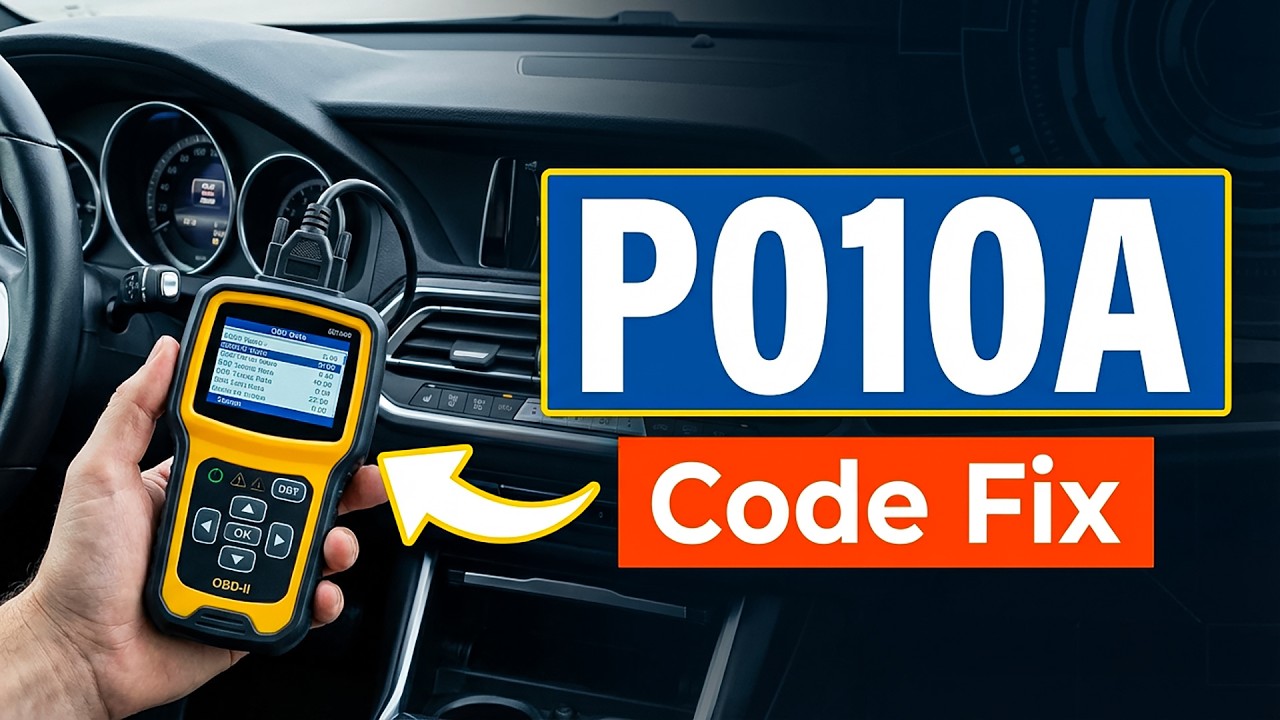 How To Fix P010A Code - Mass Air Flow MAF B Circuit Cleaning and Symptoms