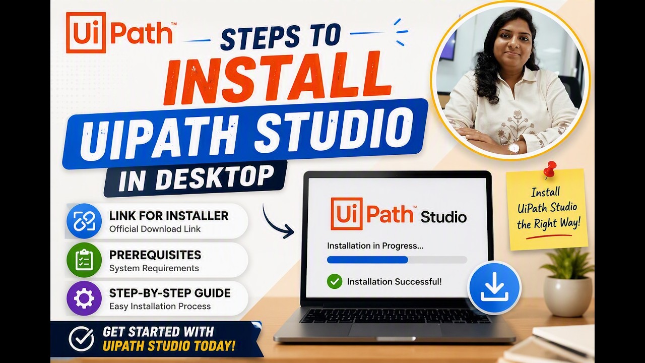 Инструкция по установке UiPath Studio на настольный компьютер | Ссылка на установщик, необходимые...