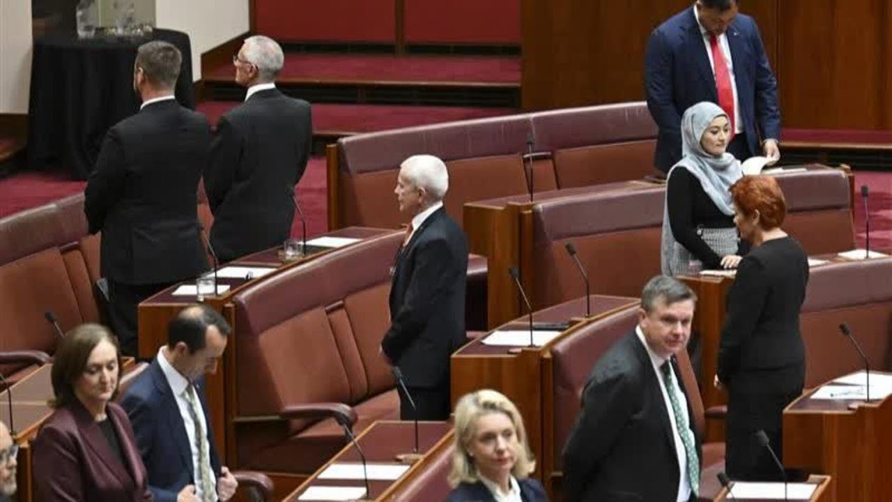 ‘I am Australian’: Pauline Hanson defends One Nation turning their backs to Welcome to Country