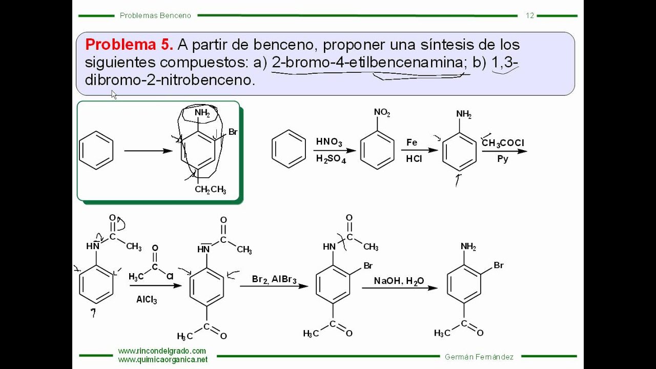 Problema 5. Benceno