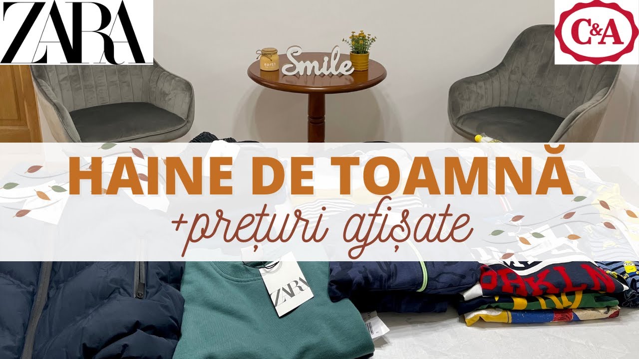 Cumpărături HAINE de TOAMNĂ 🍁 // Cumpărături ZARA, WAIKIKI, CHICCO, C&A pentru copii
