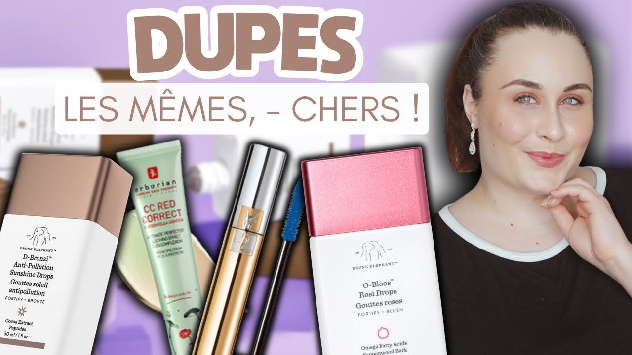 DUPES MAQUILLAGE (ET MERCI LE JT DE TF1 !)