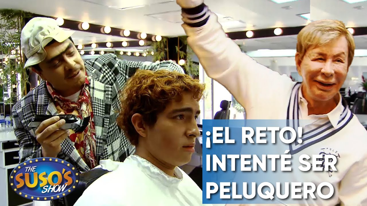 #ElDesafíoDeSuso Visité a NORBERTO en su peluquería #TheSusosShow