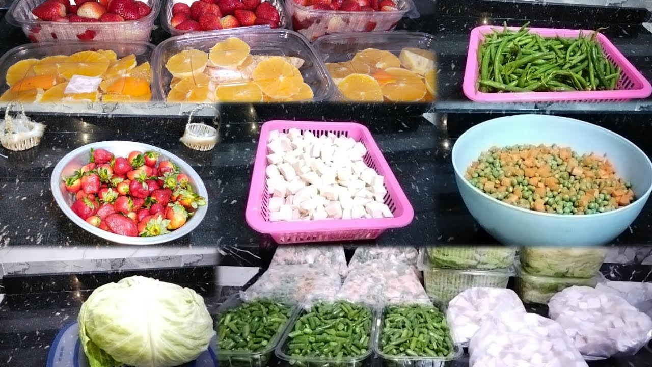 اول تفريزات رمضان 🌙 2026🫛🥕🫑