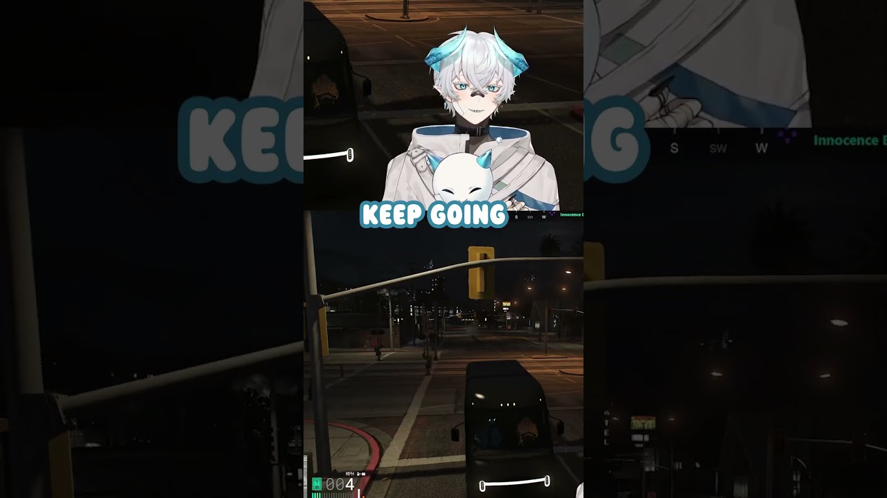 British Man CAN'T DRIVE  #vtuber #vtuberclips #anime