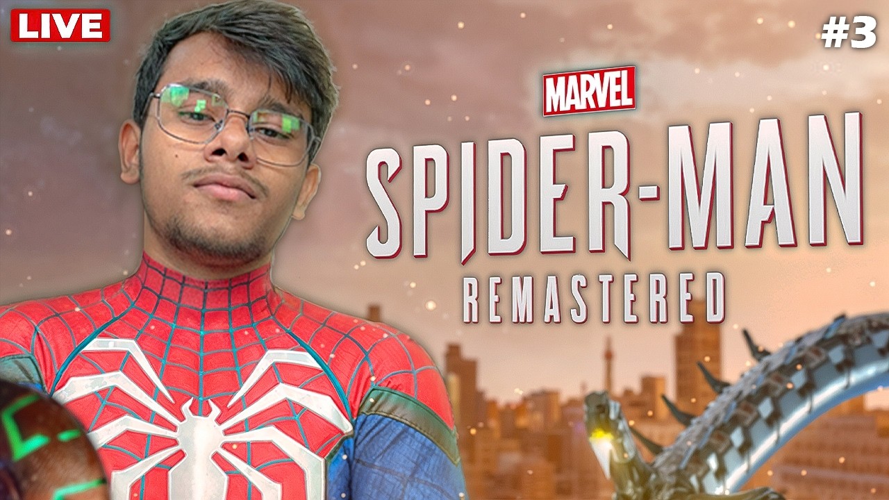 THE CITY IS IN DANGER! 🏙️| Marvel’s Spider-Man Remastered Live