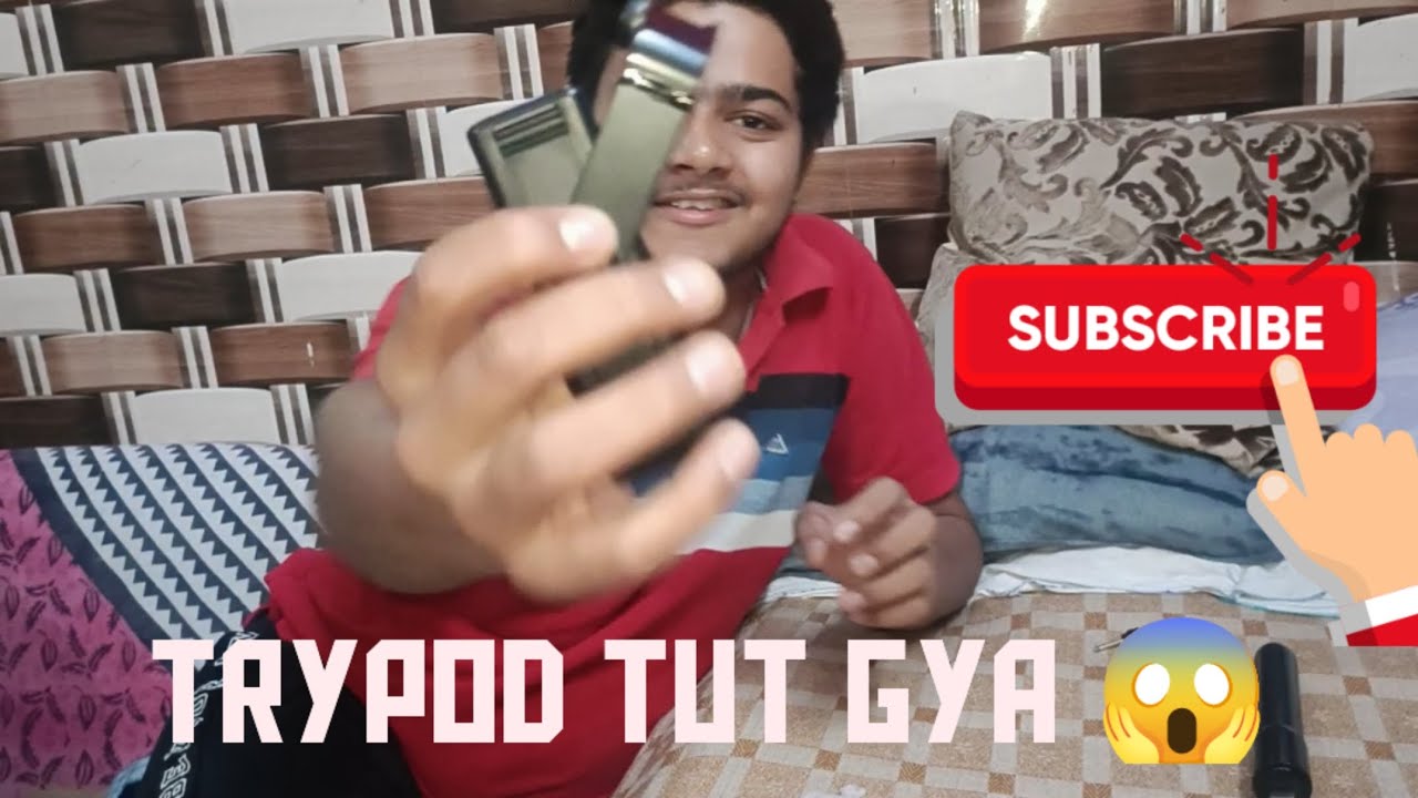 Trypod tut gya 😱