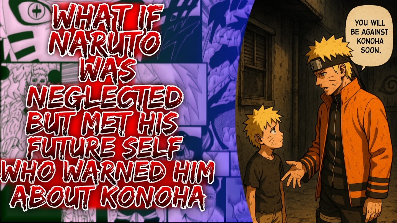 What If Naruto Was Neglected But Met His Future Self Who Warned Him About Konoha ||