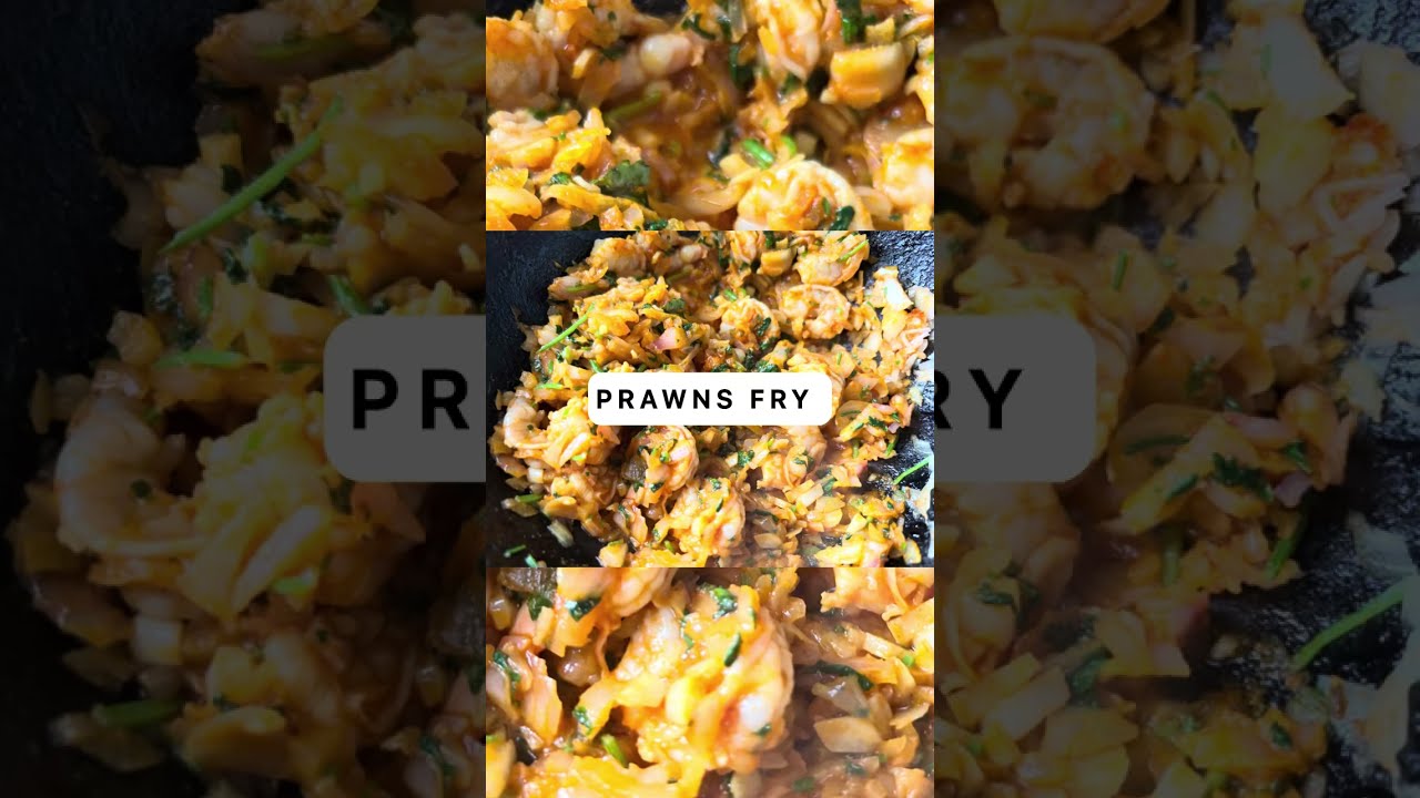 Prawns Fry with Gravy