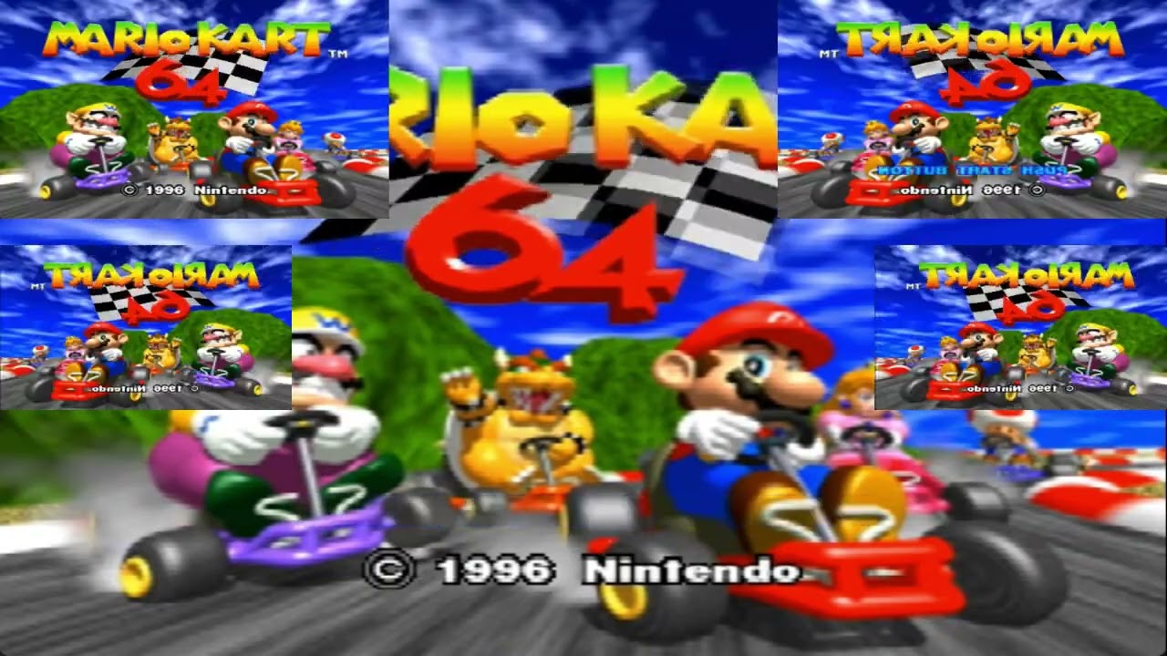 (RQ) Mario Kart 64 Intro has a Sparta Gamma Remix