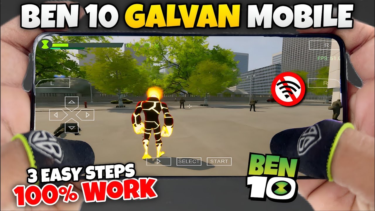 BEN 10 Galvan Mobile Download | 100% Working and Smooth Gameplay 🔥