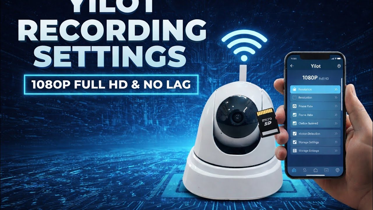 Yilot application recording settings 