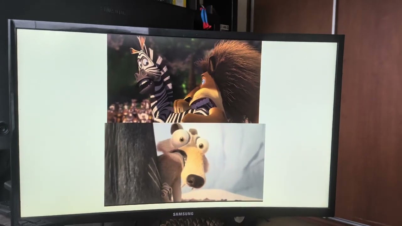 Scrat Reaction Alex Bites Marty 