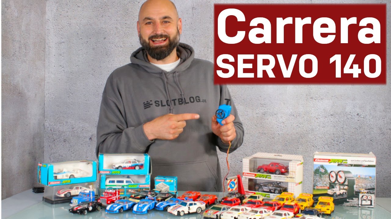 Analoger Spurwechsel im Jahre 1979? Carrera Servo 140 Slotcars im Überblick