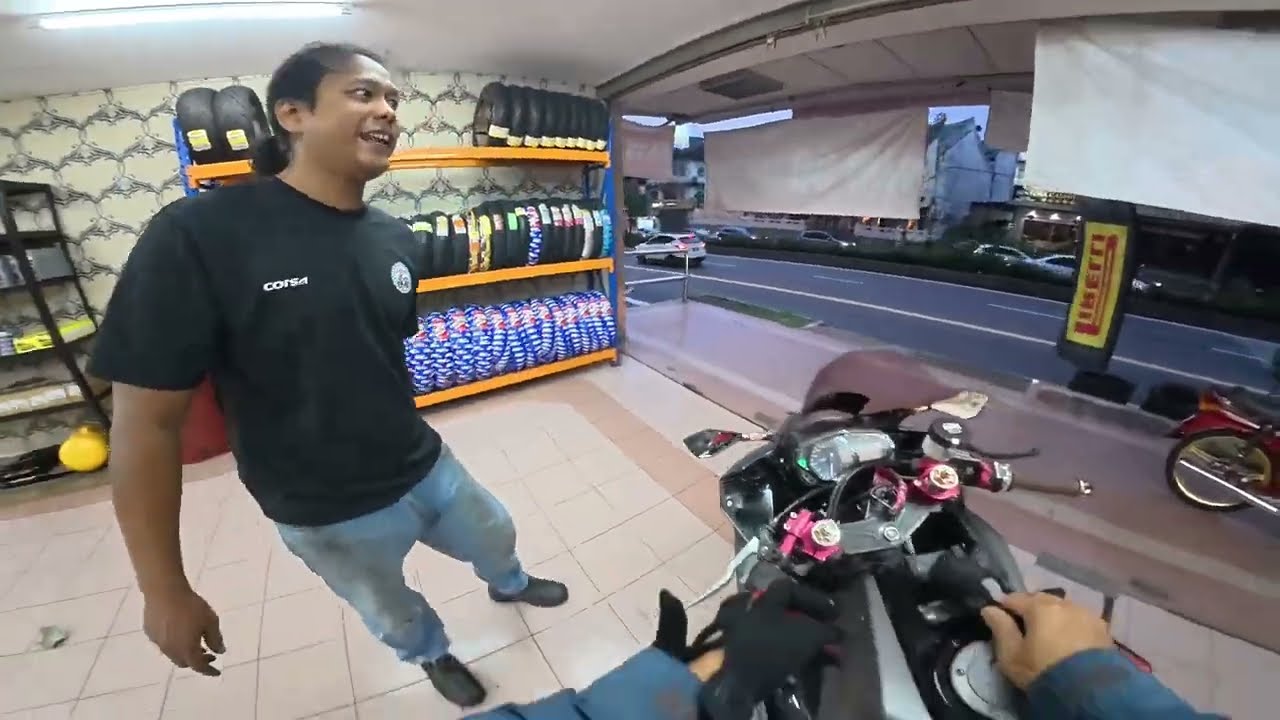 TAYAR BARU ROSSO III HARGA PADU | Motovlog | R25
