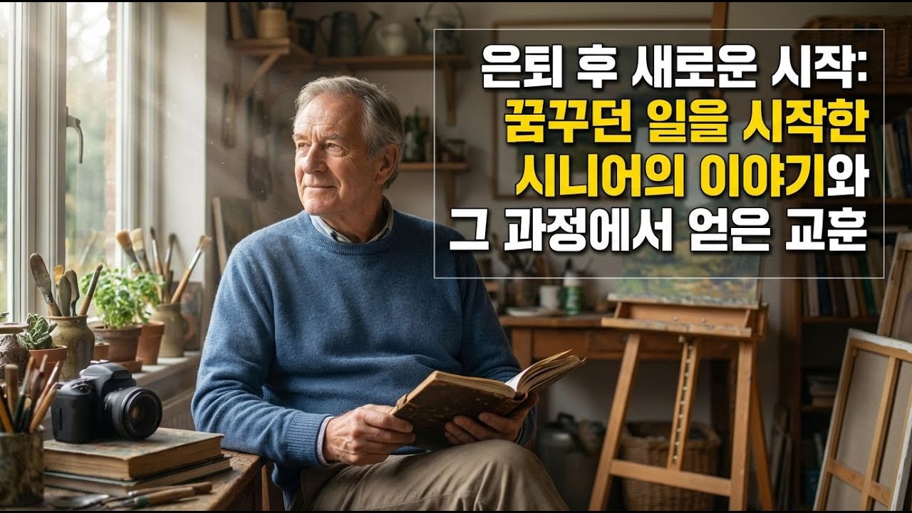 은퇴 후 꿈을 찾기: 시니어의 도전 이야기