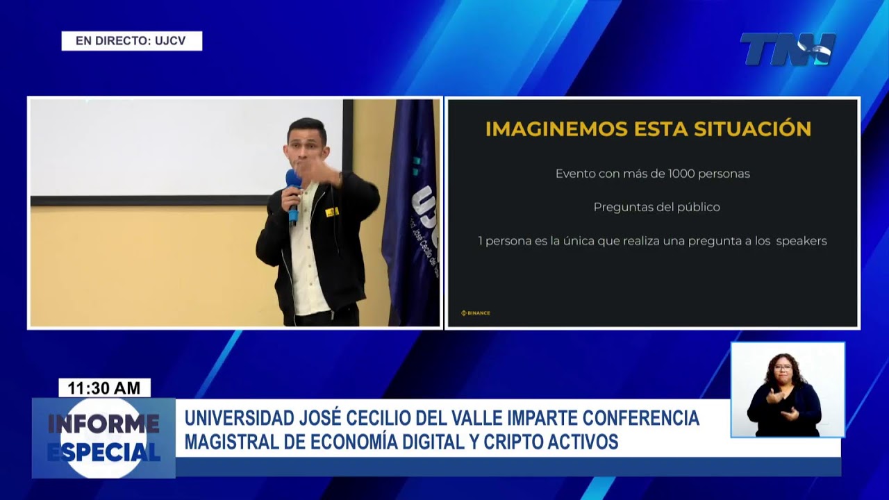 🔴 ¡EN VIVO! || UJCV imparte conferencia magistral de económia digital y cripto activos