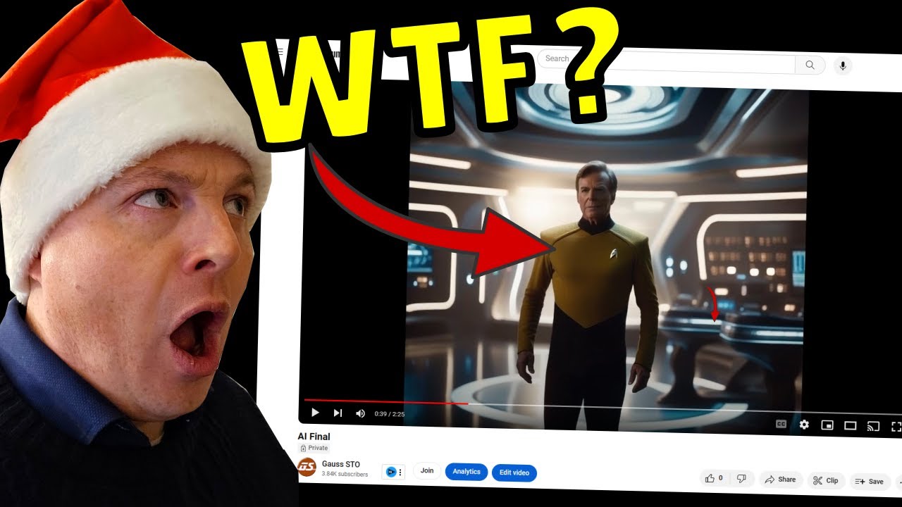 I Let an AI Make A Video For Me | Star Trek Online