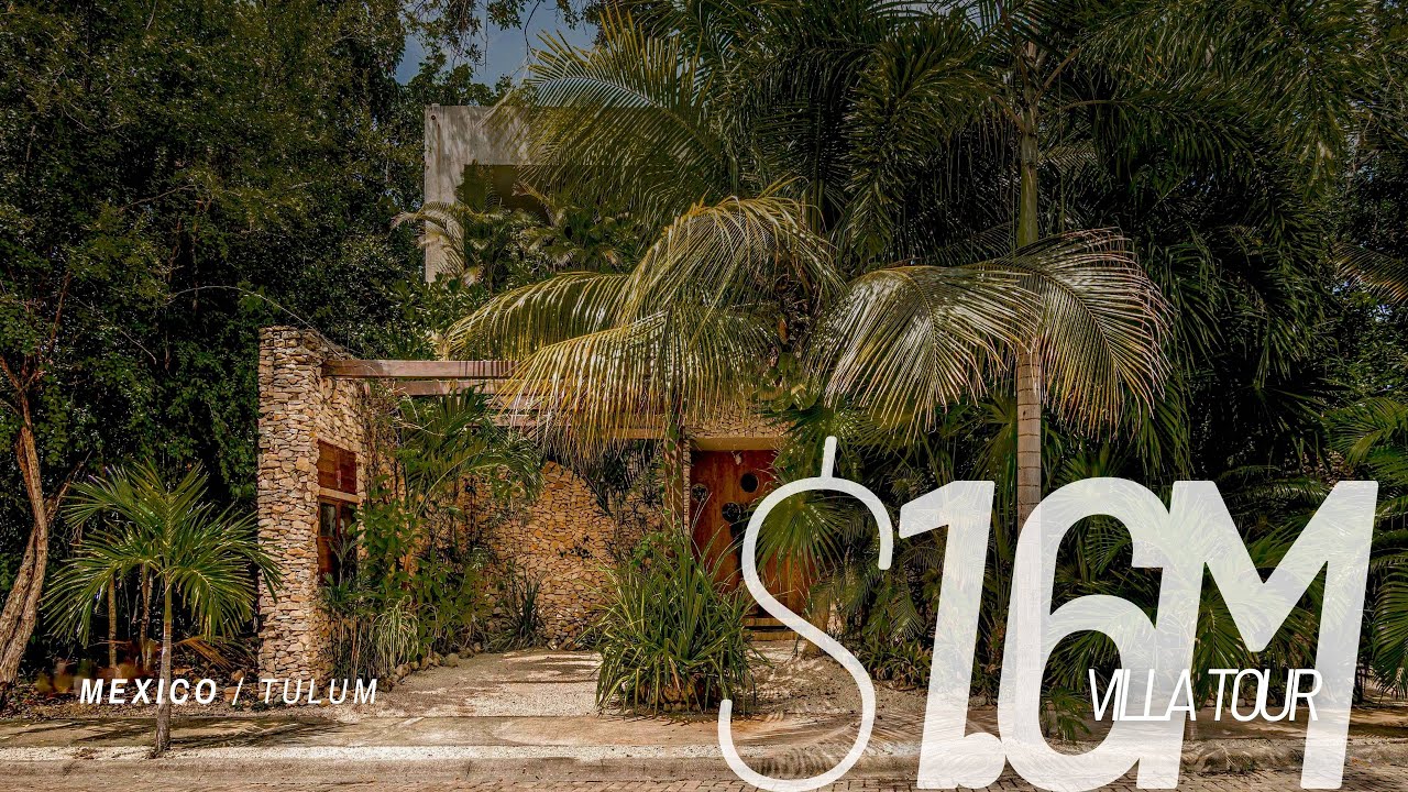 Villa Verde Tulum | Modern Luxury Villa Surrounded by Jungle Living