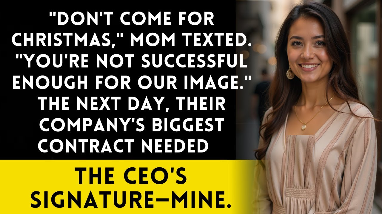 My Family Disinvited Me From Christmas—So I Cancelled Their Million Dollar Contract