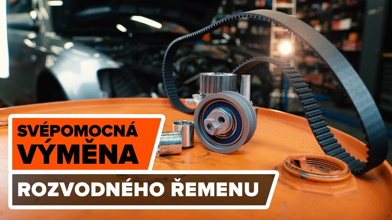 Jak vyměnit sada rozvodového řemene a vodní pumpa na AUDI A4 (B7) [NÁVOD AUTODOC]