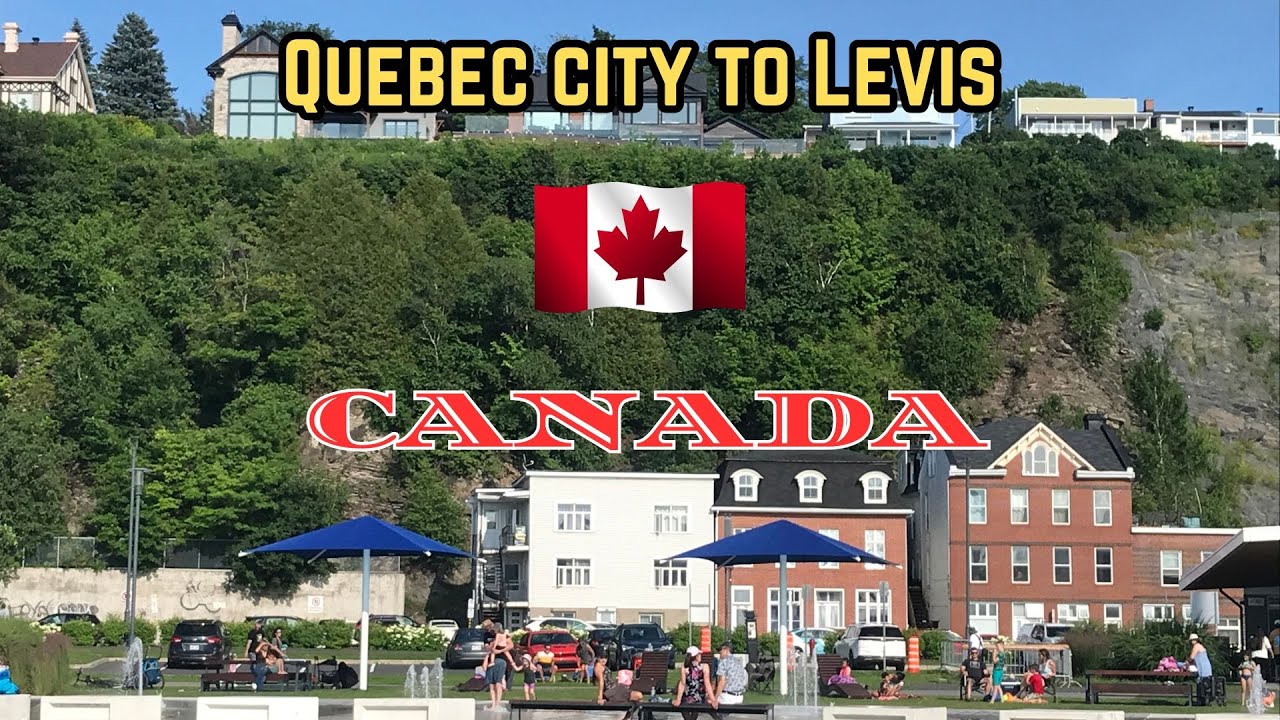 Quebec City to Levis - Quebec Dash Cam Ride | Dash Cam Travel Video