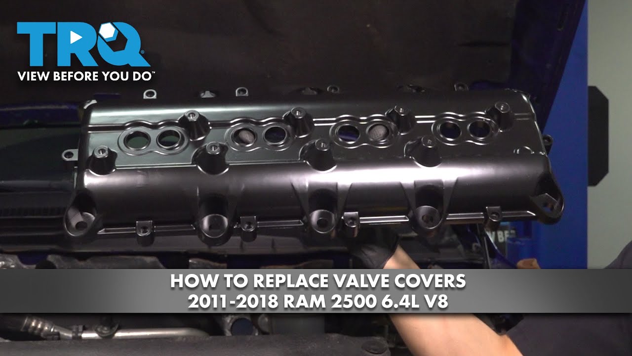 Как заменить клапанные крышки Ram 2500 6.4L V8 2011-2018