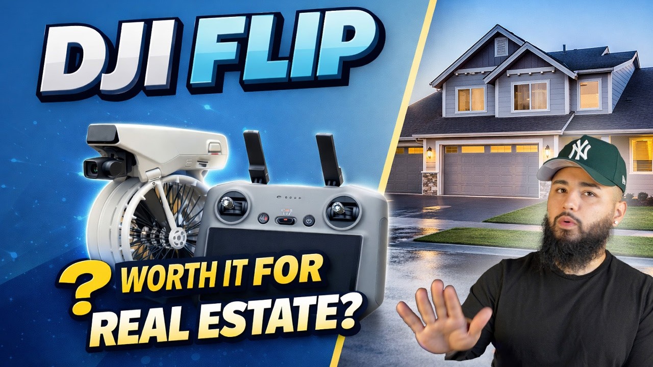 Is the DJI Flip Good for Real Estate Media?!