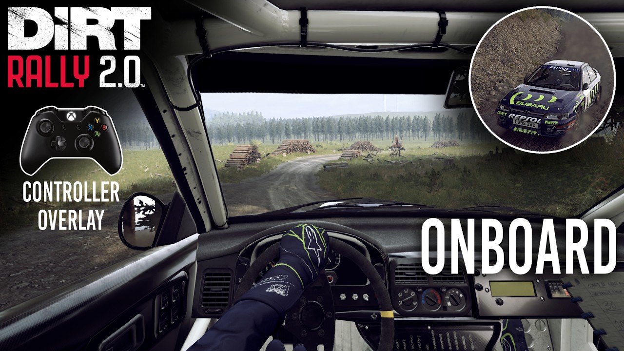 Full River Severn Valley Onboard | Group A, Subaru Impreza 1995 | Dirt Rally 2.0