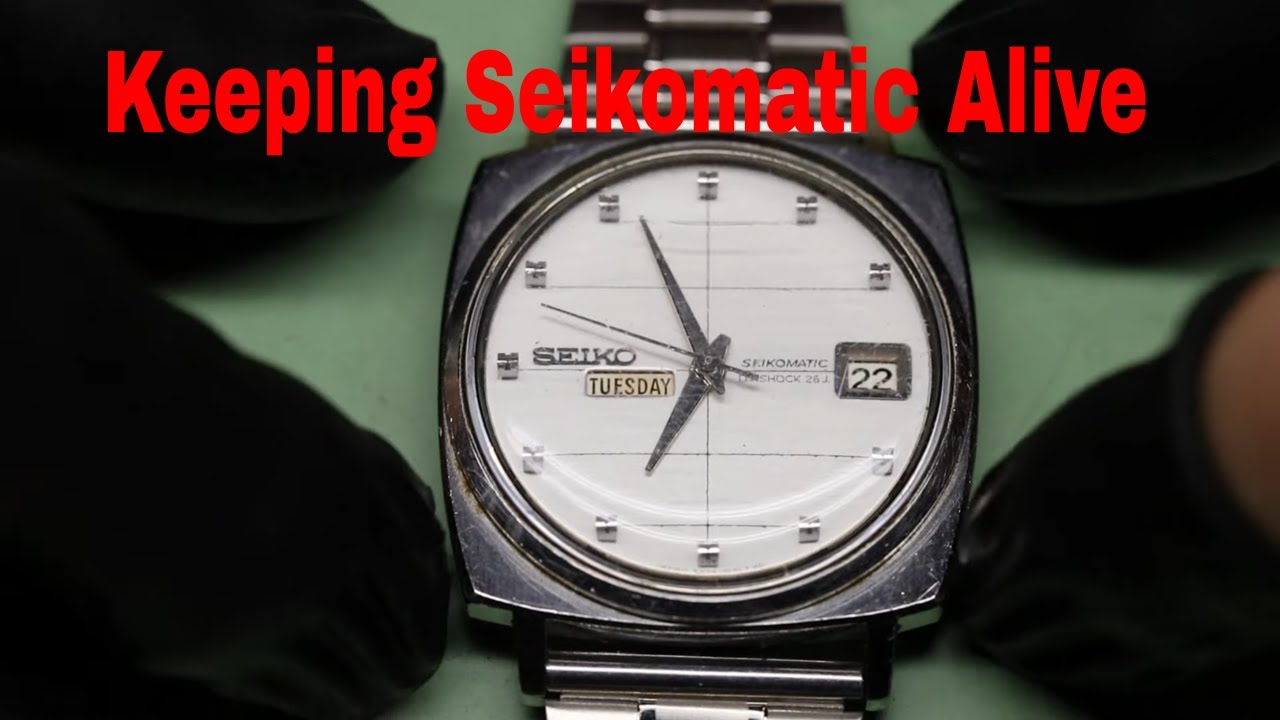 Servicing a Vintage 1966 Seiko Seikomatic 6206-8120 Watch Part I - Disassembling