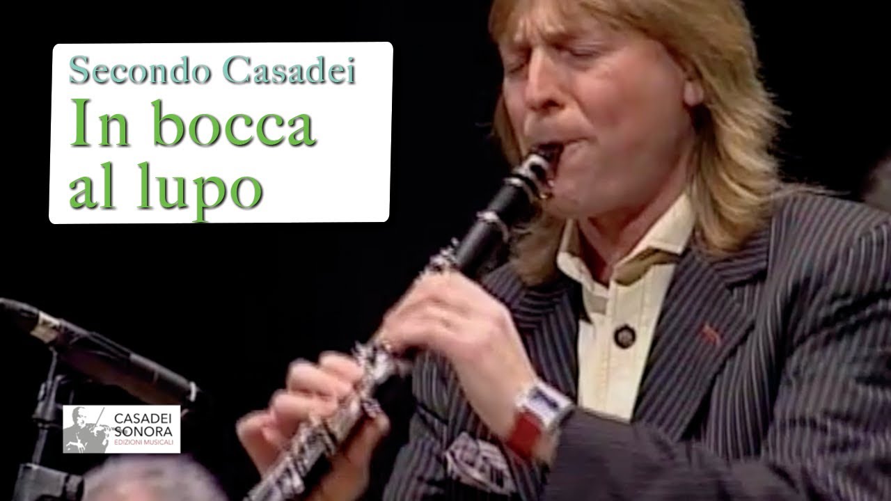 IN BOCCA AL LUPO di Secondo Casadei - Interpretato da Moreno Conficconi 