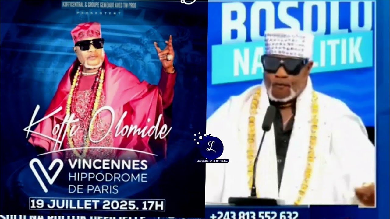ENFIN L HIPPODROME EST LÀ,  KOFFI OLOMIDE DIT  TOUT SUR DAKUMUDA,MIKE KALAMBAY, SEGUIN MIGNON SUIVEZ