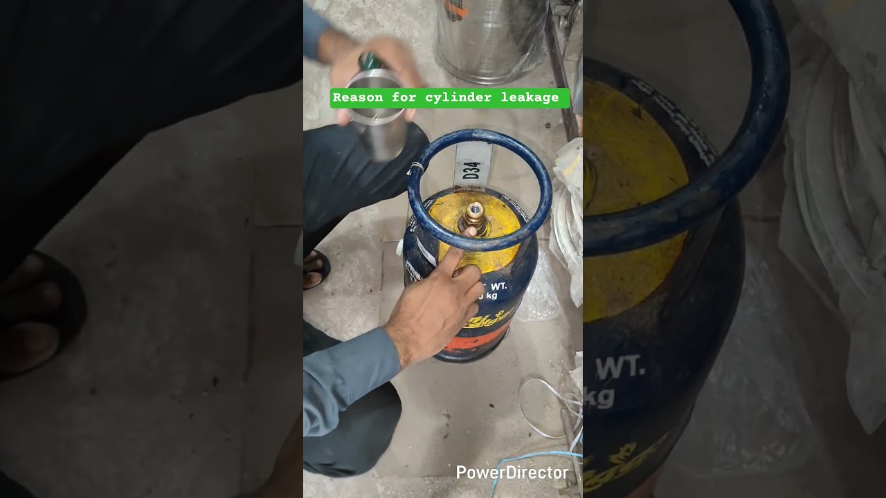 Gas cylinder leakage kaise thik Karen/Gas leakage problem/shorts/Simple repair step/