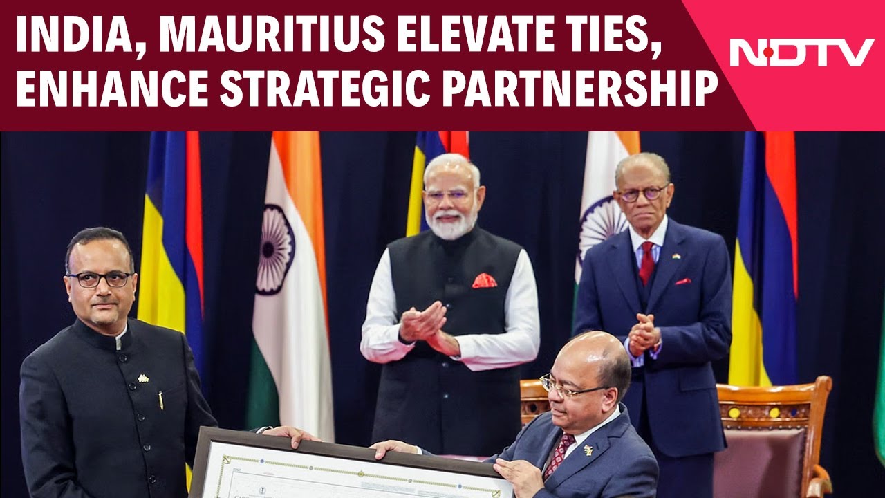 PM Modi In Mauritius | India, Mauritius Elevate Ties, Inks 8 Pacts To Enhance Strategic Partnership