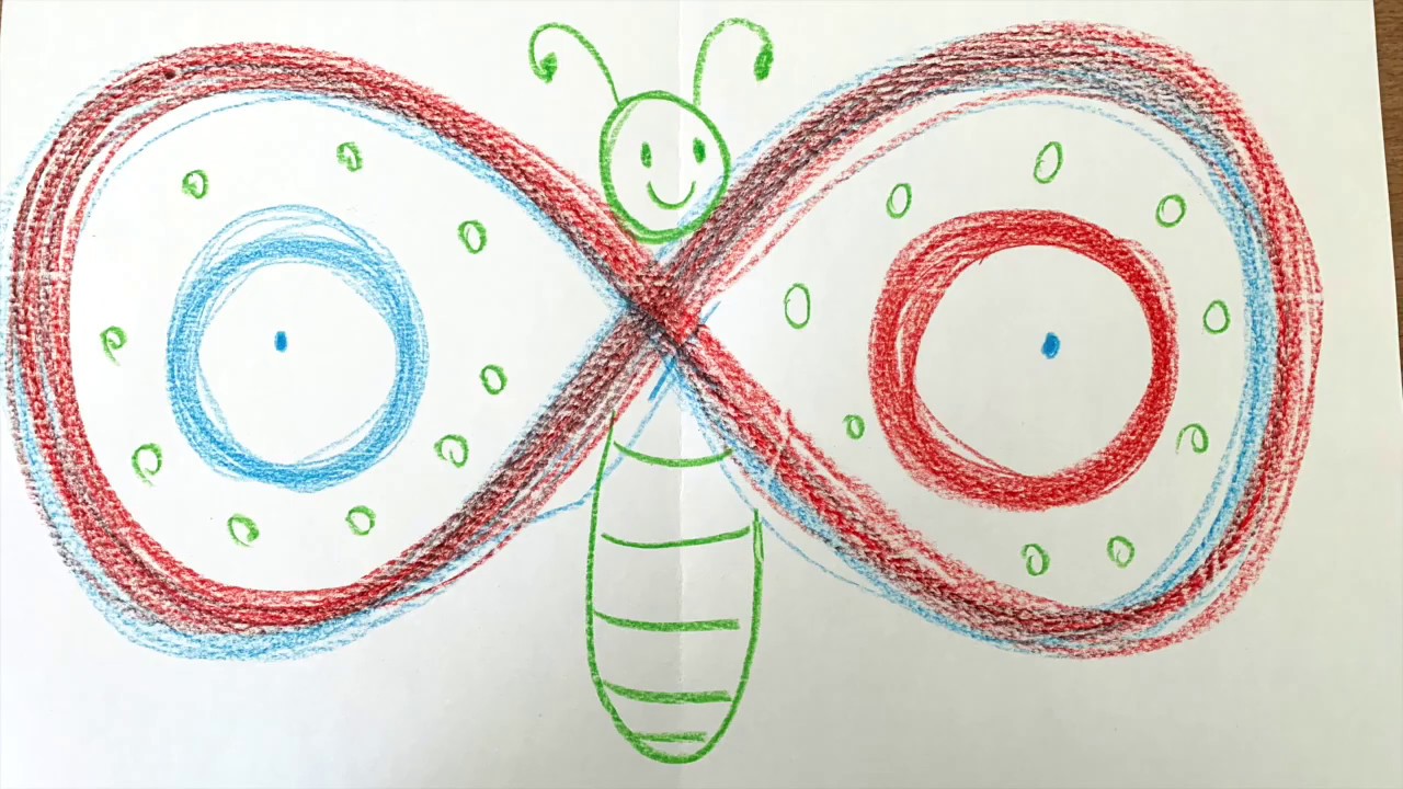 Schrijfdans les 3: rond en achten