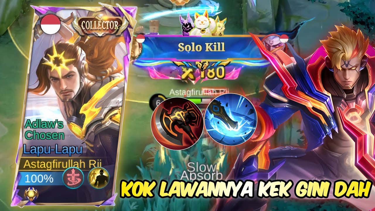 KENAPA KETEMU LAWAN KAYAK GINI DAH!? AGAK LAIN EMANG MOONTON! - Mobile legends