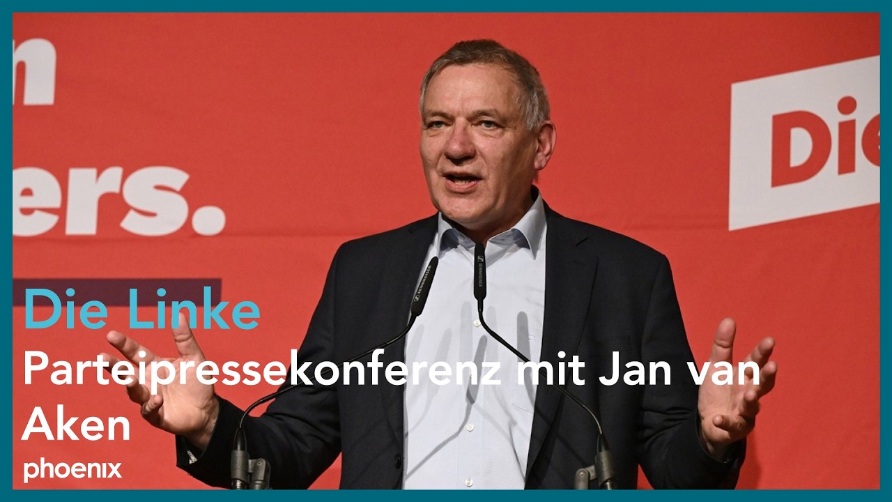 Die Linke: Parteipressekonferenz mit Jan van Aken | 16.03.26