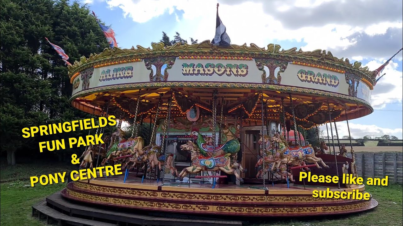 Springfields Fun Park & Pony Centre,  now with Masons Vintage Fun Fair 2020