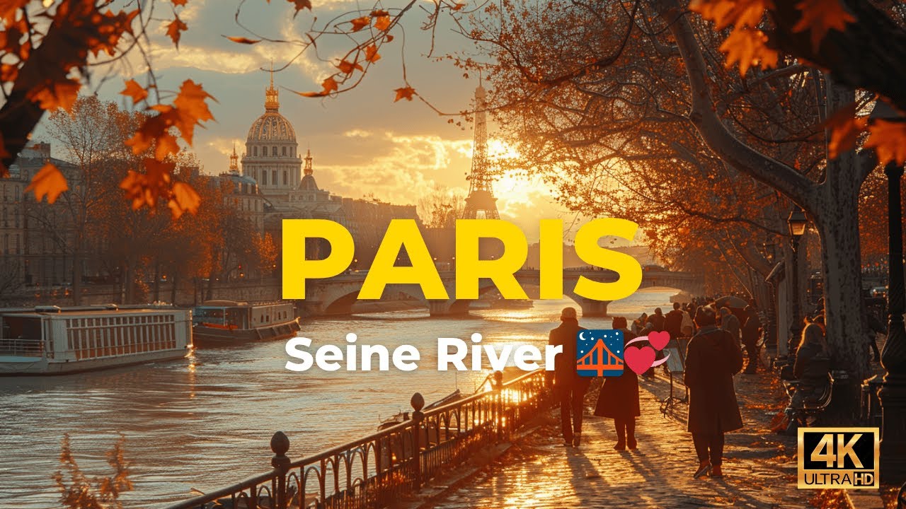 The Paris River Walk They Never Show You | The Most Beautiful Bridges of the Seine [4K]