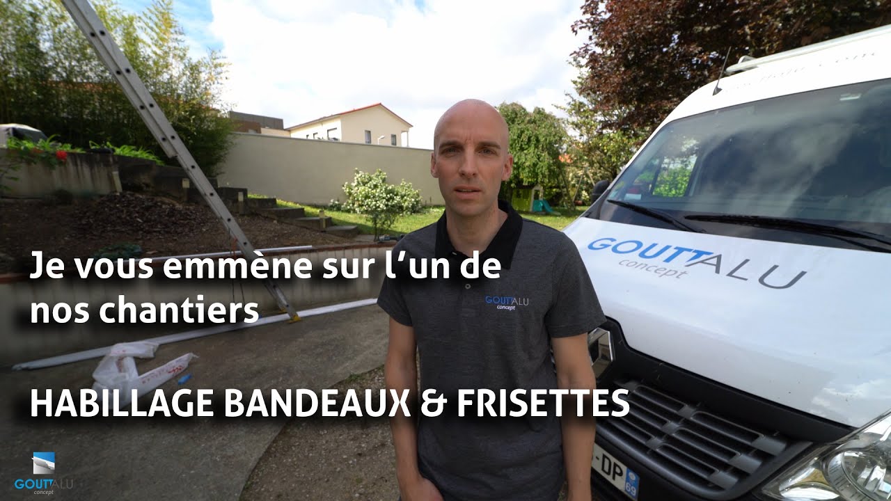 Suivez nous sur l'un de nos chantiers 🚧 pour l'installation de bandeaux et frisettes. 🏠