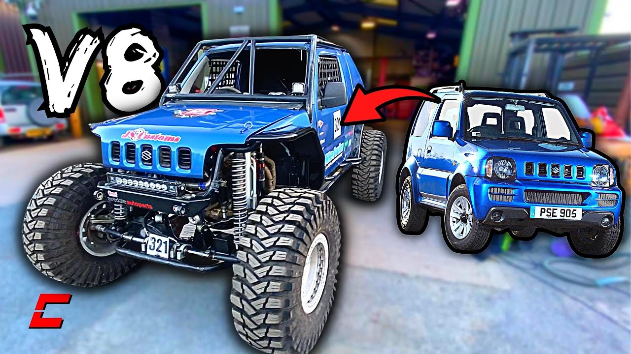 Suzuki Jimny Off-Road V8 Build! Why? *King of the Hammers UK Style*