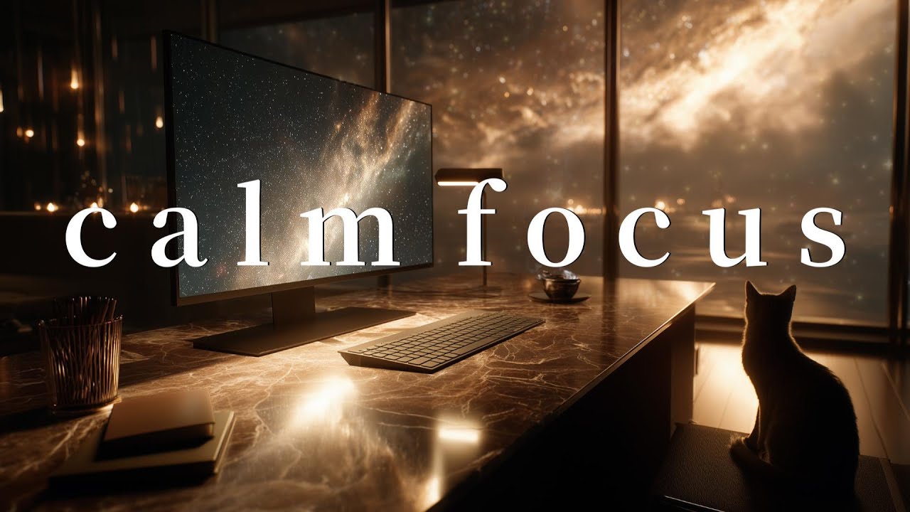 Deep Focus Ambient Music for Work & Study│Clean Productivity Soundscape│2 Hours