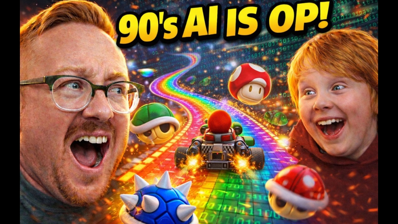 Generational Gingers Learn Mario Kart!