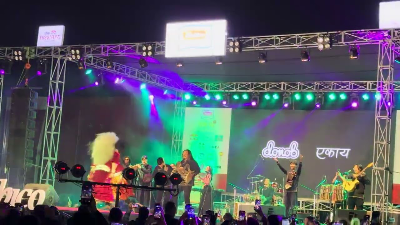 Jhan Jaka Maya Kena Re Pasa 🔥 Live by Ekaya Hami Band at the Concert!