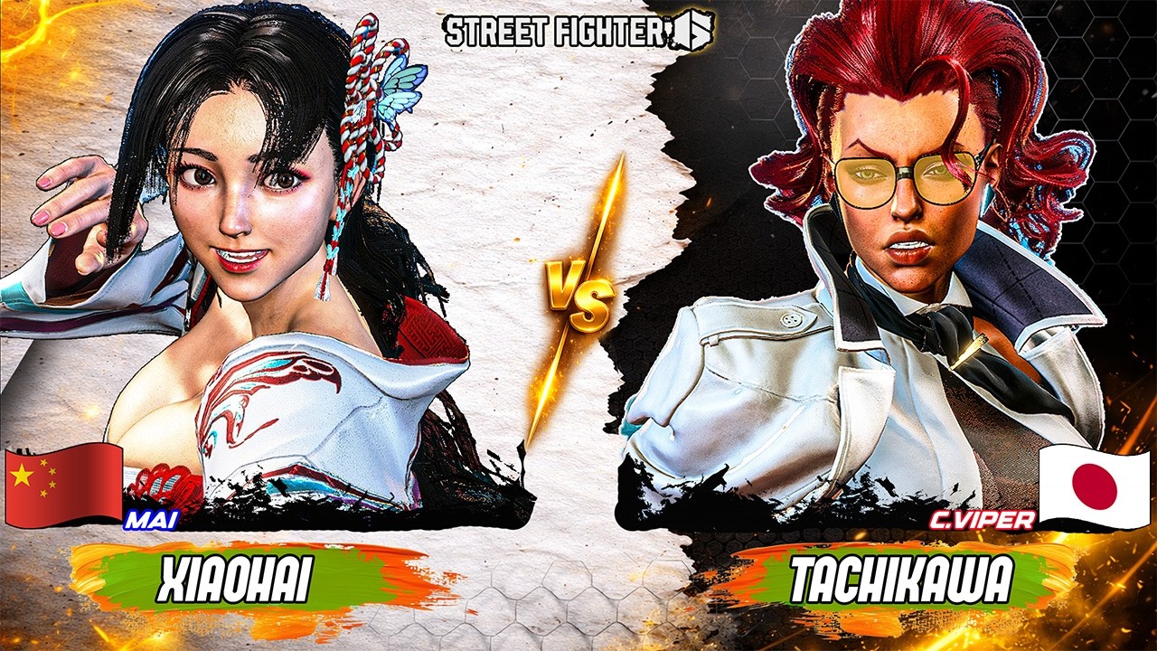 SF6 🔥 XiaoHai (Mai)  vs  Tachikawa (C.Viper) 🎮 Street Fighter 6 High-Level Gameplay